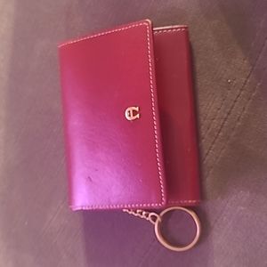 Red change wallet